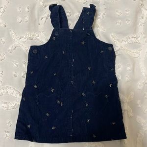 Carter’s navy corduroy jumper. 6 months.